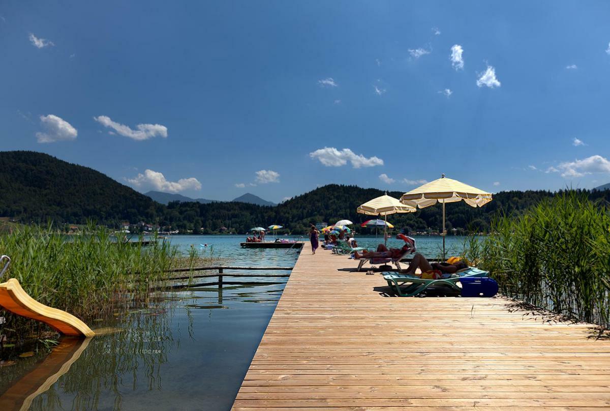 Ferienwohnungen Holzer Sankt Kanzian am Klopeiner See ภายนอก รูปภาพ
